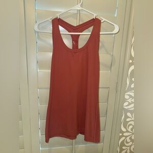 Women's Sleeveless Rust Top